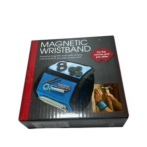 Magnetic Wristband Tool Holder for Screws Nails Bolts Handy Carpenter Gift